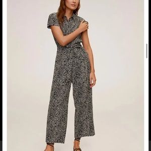 Mango Zebra Jumpsuit